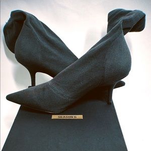 YEEZY SEASON 6 STRETCH CANVAS ANKLE BOOTIE size 36